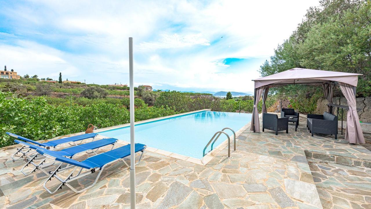 Villa Xenia Aegina Bagian luar foto