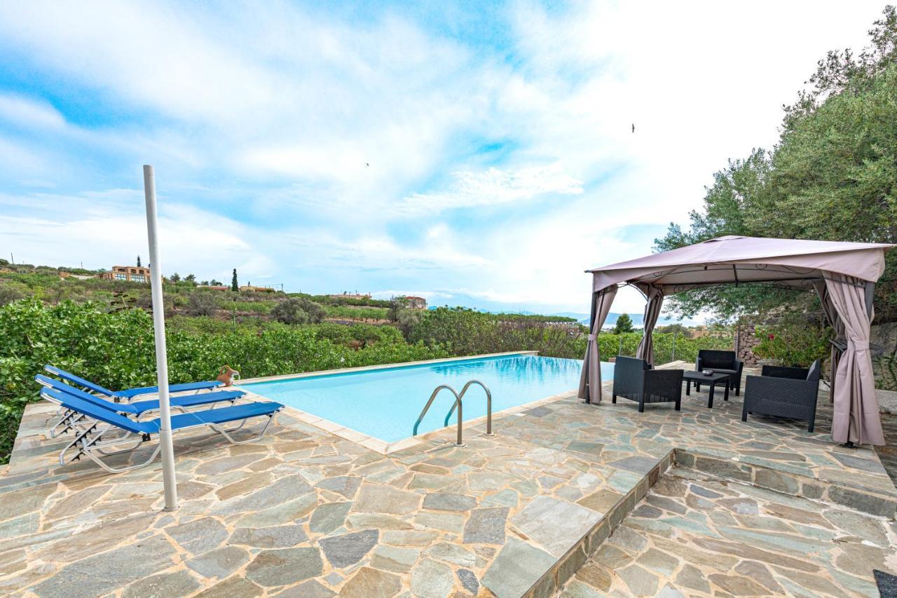 Villa Xenia Aegina Bagian luar foto